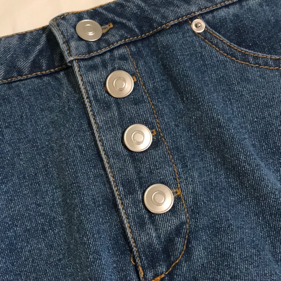 FOREVER21 | Button Up Jean Skirt - Picture 3 of 4